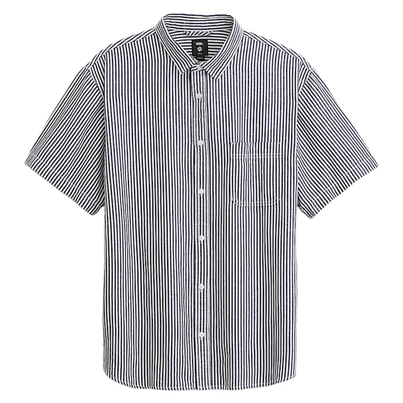 Vans Lawson Stripe Shirt - White/Dress Blues sold by CCS