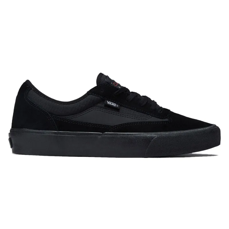 Vans Skate Curren Caples Shoes - Black/Black made by Vans