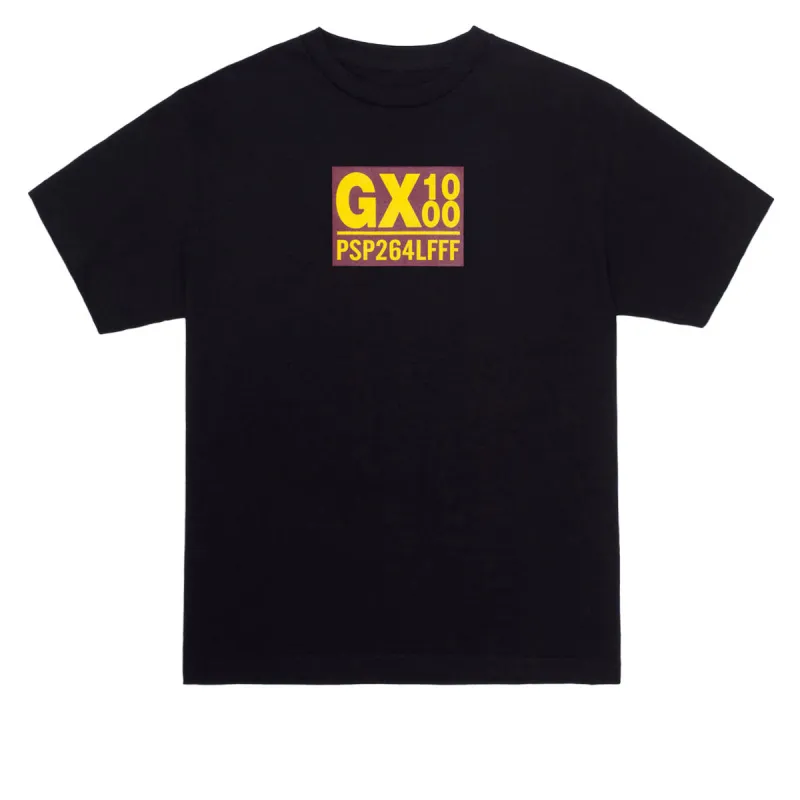 GX1000 PSP T-Shirt - Black/Yellow Font sold by CCS