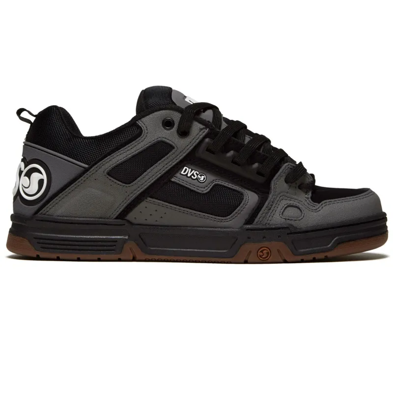 DVS Comanche Shoes - Charcoal/Black/White/Nubuck made by CCS