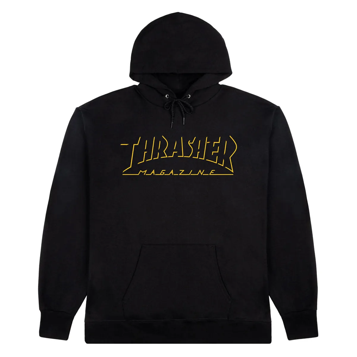 Thrasher Shadow Mag Logo Hoodie - Black sold by CCS