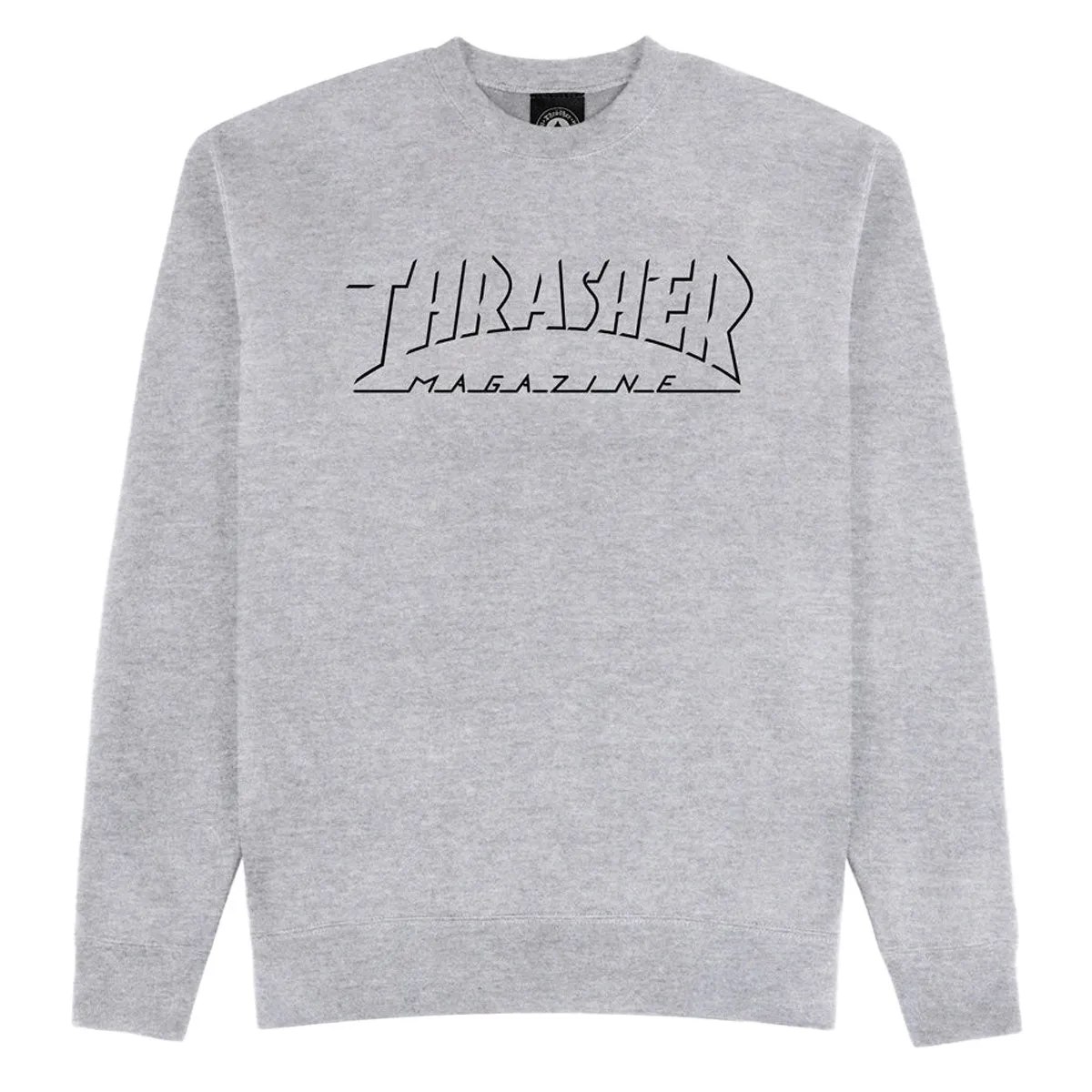 Thrasher Shadow Mag Logo Sweatshirt - Sport Grey sold by CCS