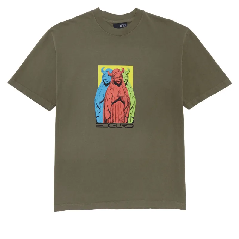 EDGLRD Virgin Mary T-Shirt - Army sold by CCS