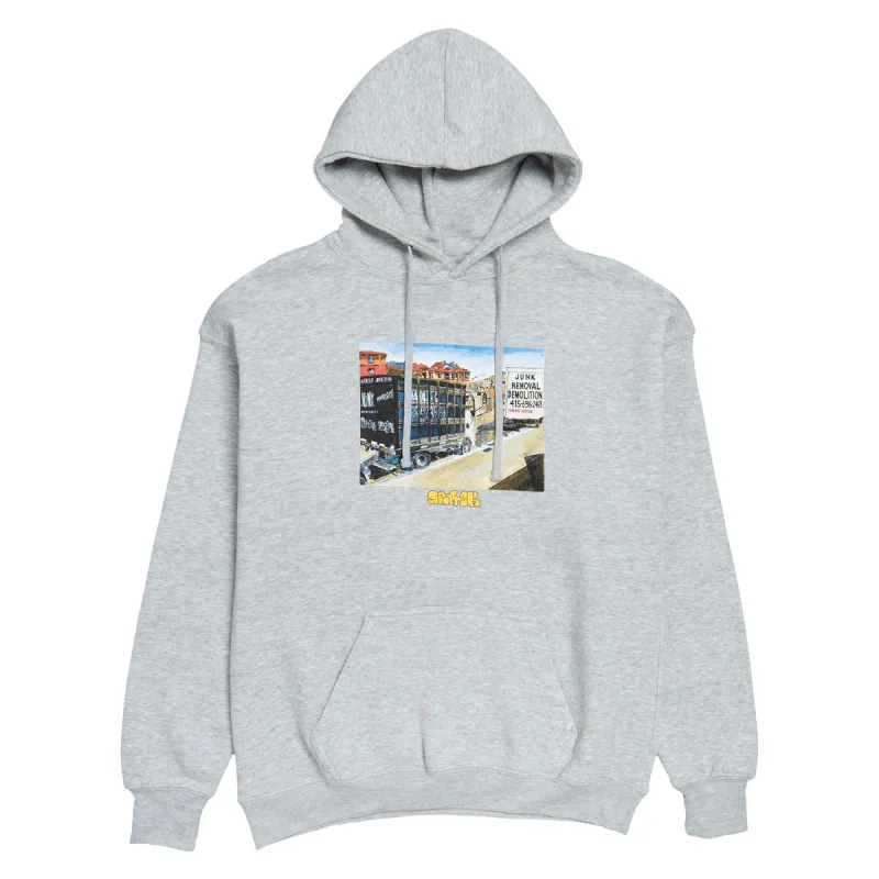 Snack Junk Removal Hoodie - Grey sold by CCS