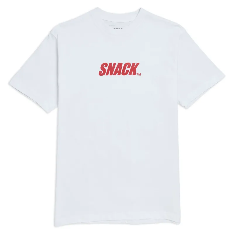 Snack Caps Lock T-Shirt - White made by CCS