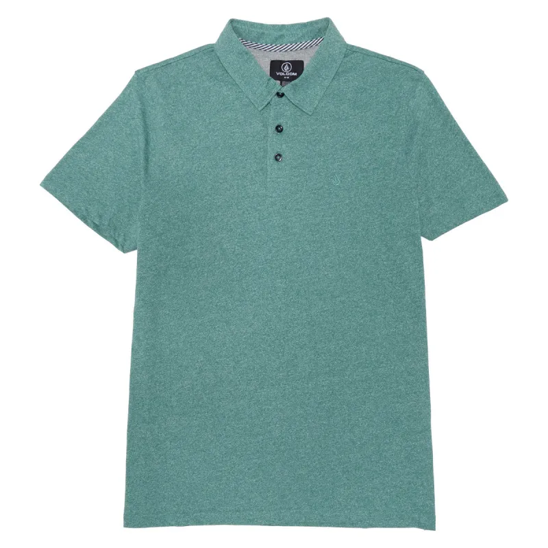 Volcom Wowzer Polo Shirt - Biscay Green sold by CCS