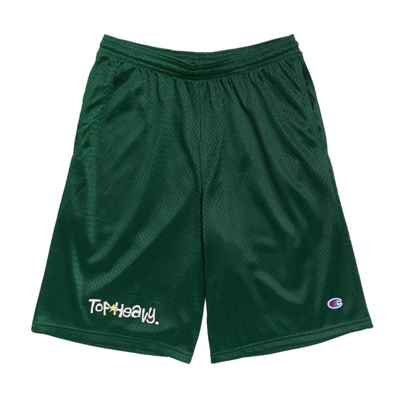 Top Heavy All Star Shorts - Forest Green made by CCS