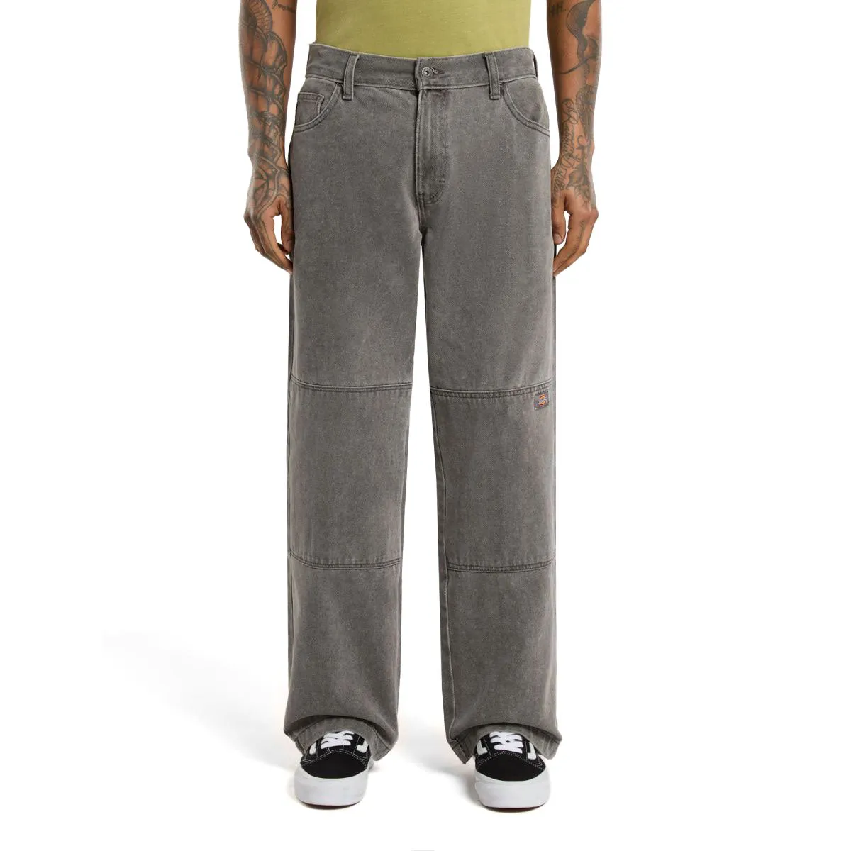 Dickies Double Knee Denim Jeans - Grey Wash Tinited sold by CCS