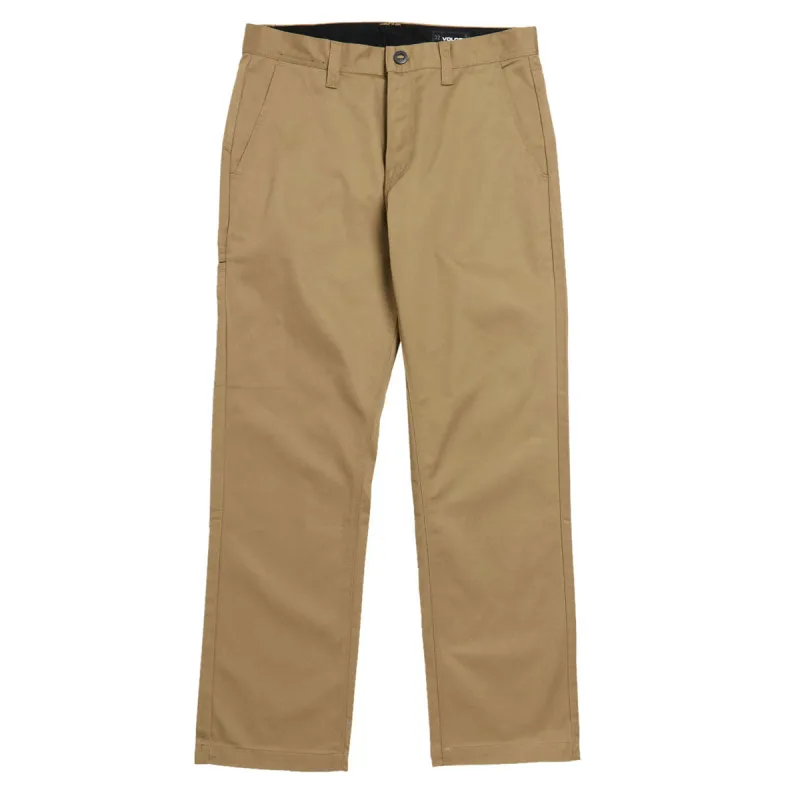Volcom Frickin Chino Pants - Dark Khaki sold by CCS
