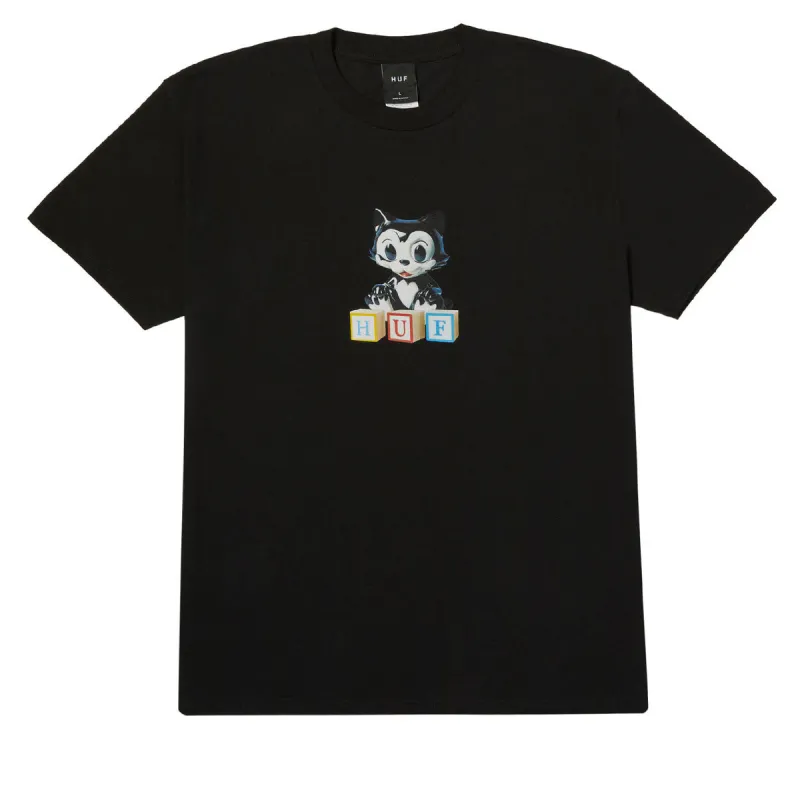 HUF Blocks T-Shirt - Black made by HUF