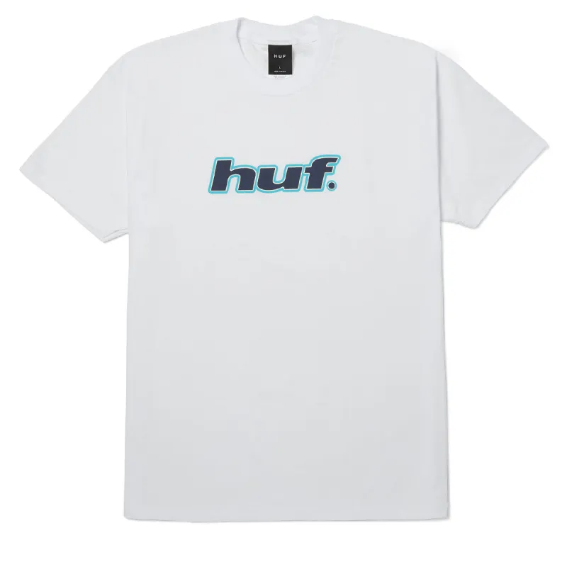 HUF H Dot T-Shirt - White made by HUF