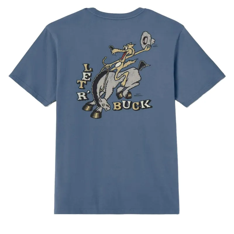 Brixton Buck Club T-Shirt - Harbor Blue sold by CCS