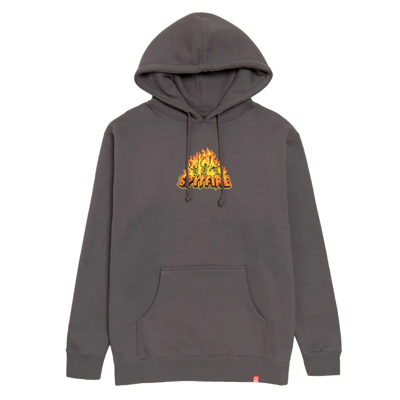 Spitfire Hellfire Hoodie - Charcoal/Multi sold by CCS