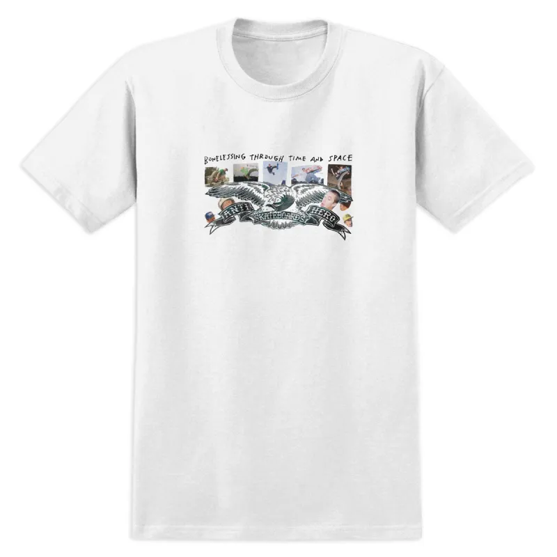 Anti-Hero Boneless In Space T-Shirt - White/Photo made by CCS