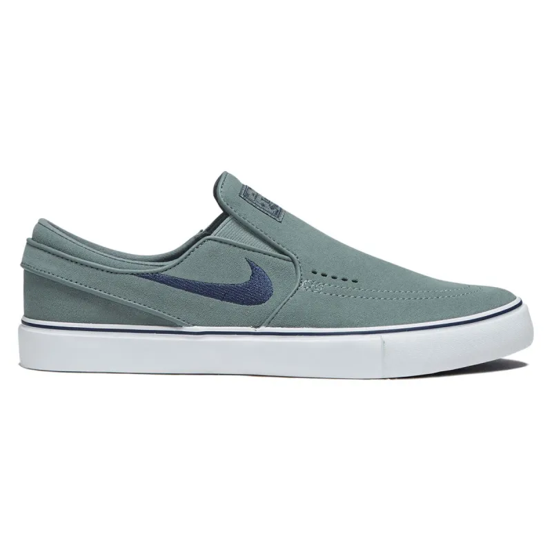 Nike SB Janoski+ Slip Shoes - Clay Green/Navy/Clay Green/Summit White sold by CCS