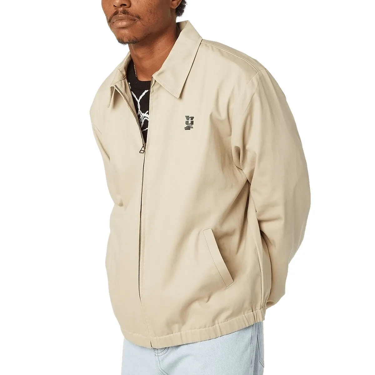 HUF Set Megablast Shop Jacket - Sand sold by CCS product image thumbnail 3