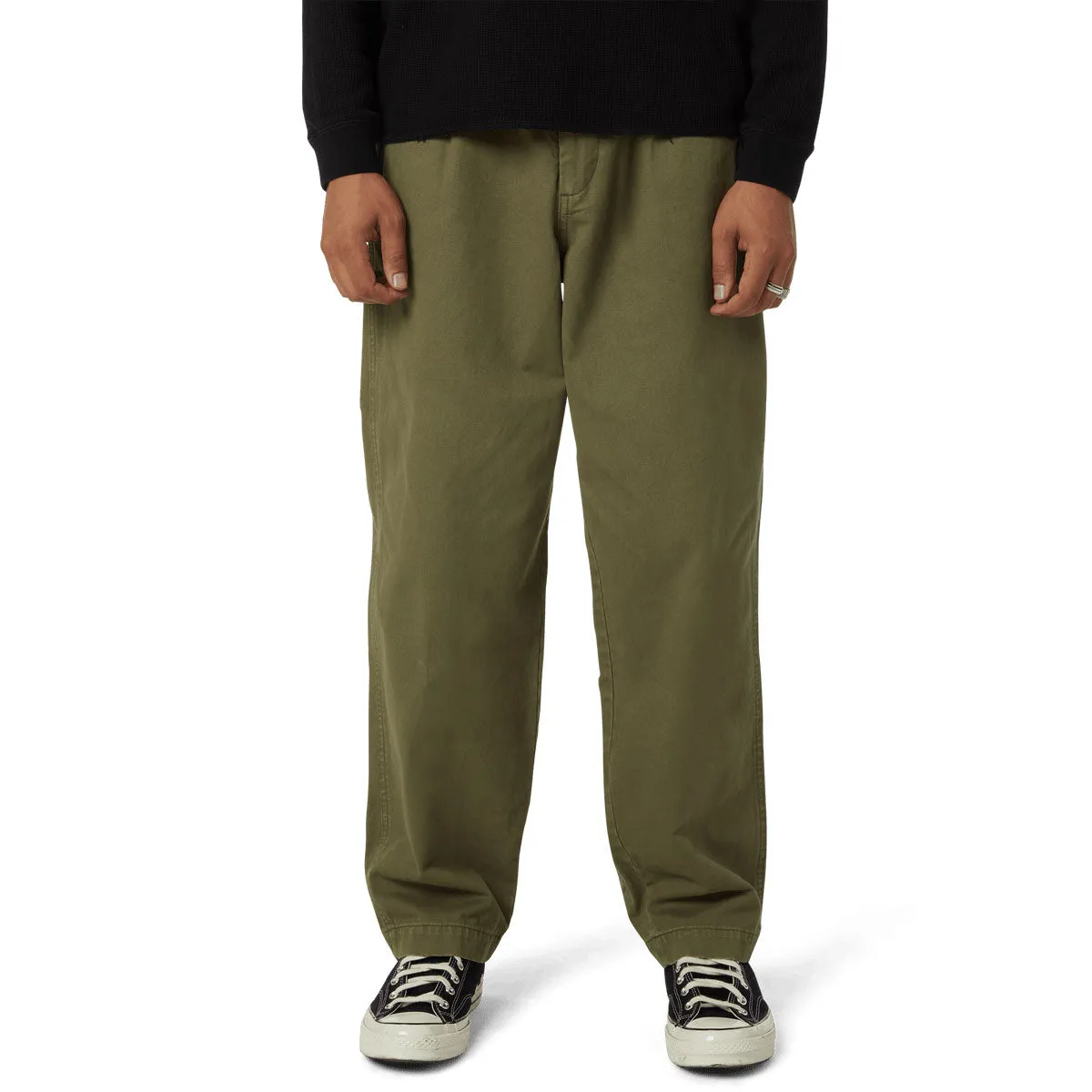 HUF Cromer Trouser Pants - Dark Olive sold by CCS
