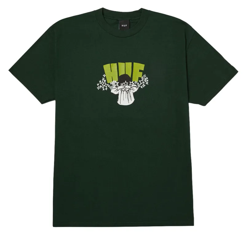 HUF Dazed T-Shirt - Forest Green made by HUF