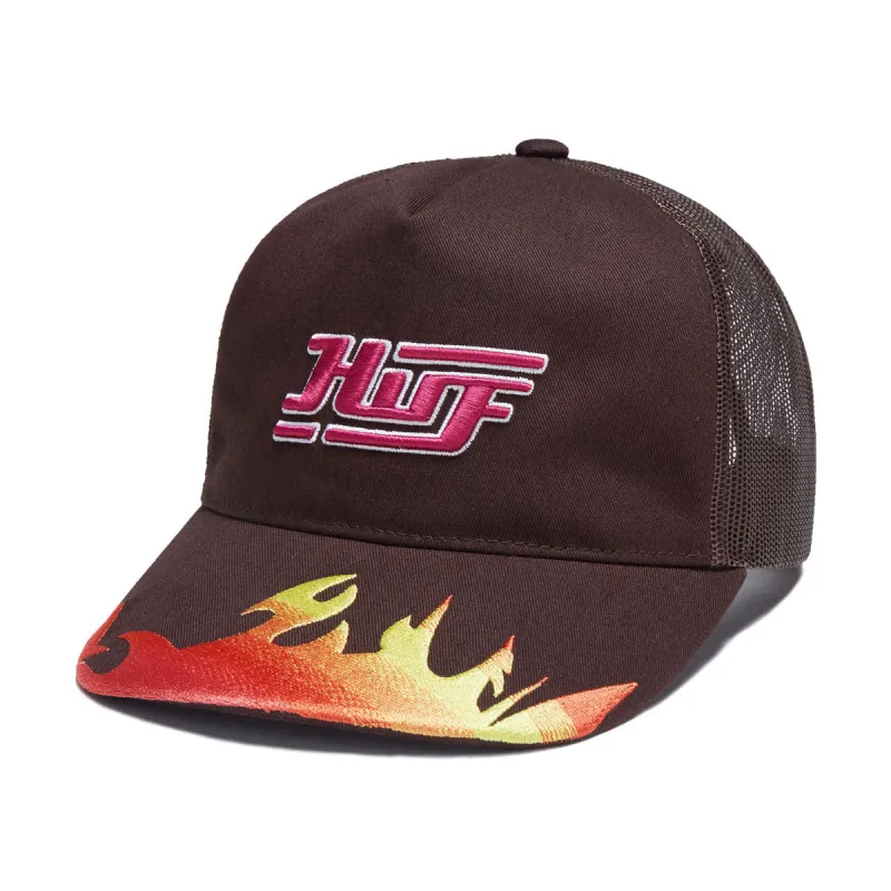 HUF Exhaust Trucker Hat - Bison sold by CCS