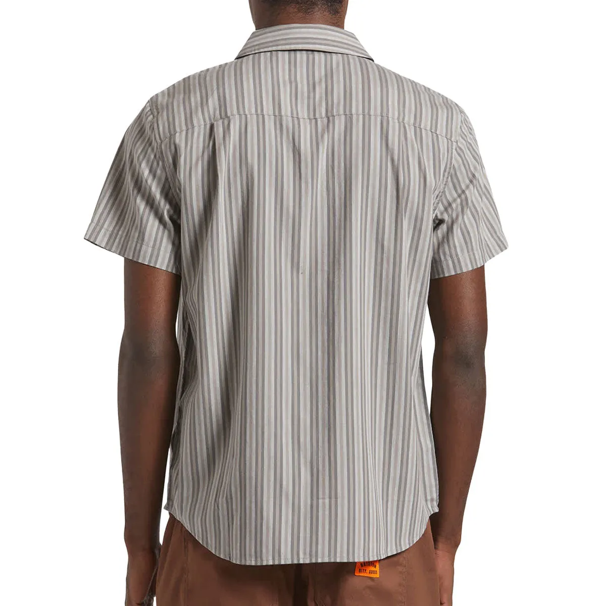 Brixton Charter Stripe Shirt - Charcoal Grey sold by CCS product image thumbnail 2