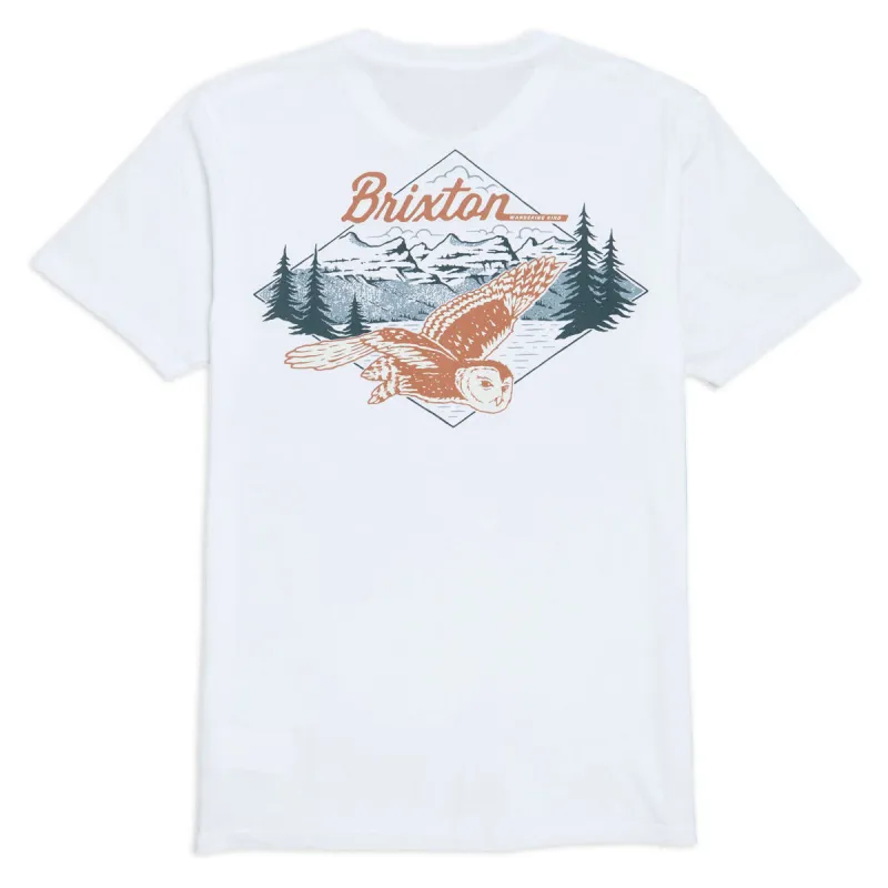 Brixton Driftway Tailored T-Shirt - White made by Brixton