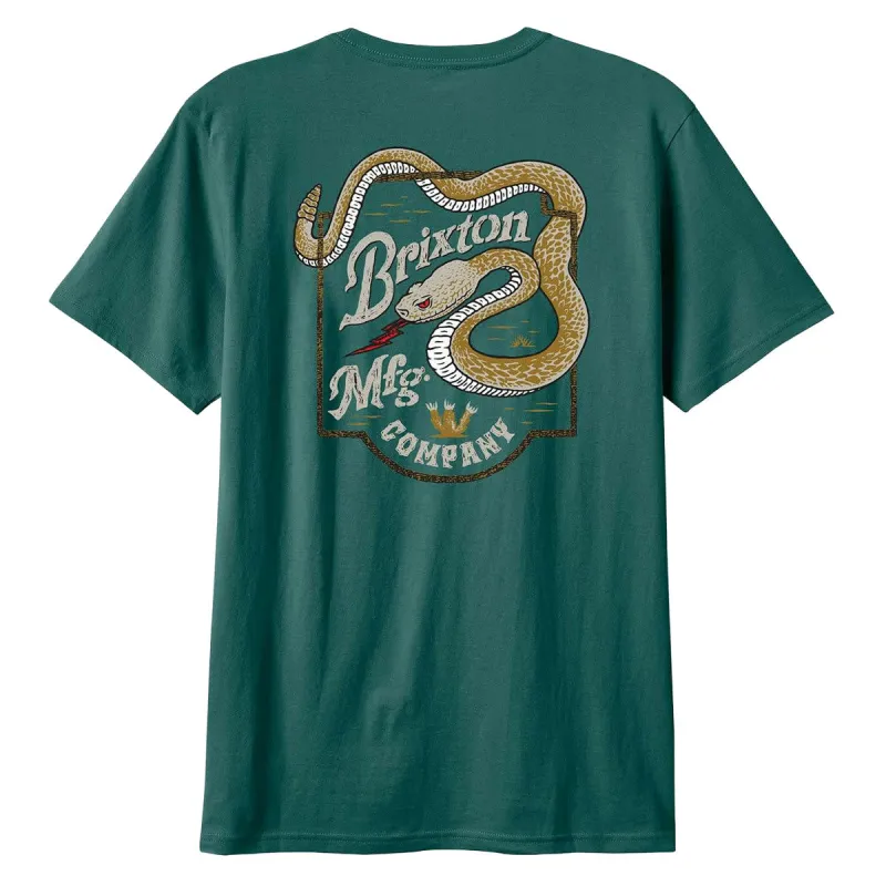 Brixton Rothwell Tailored T-Shirt - Night Sage made by Brixton