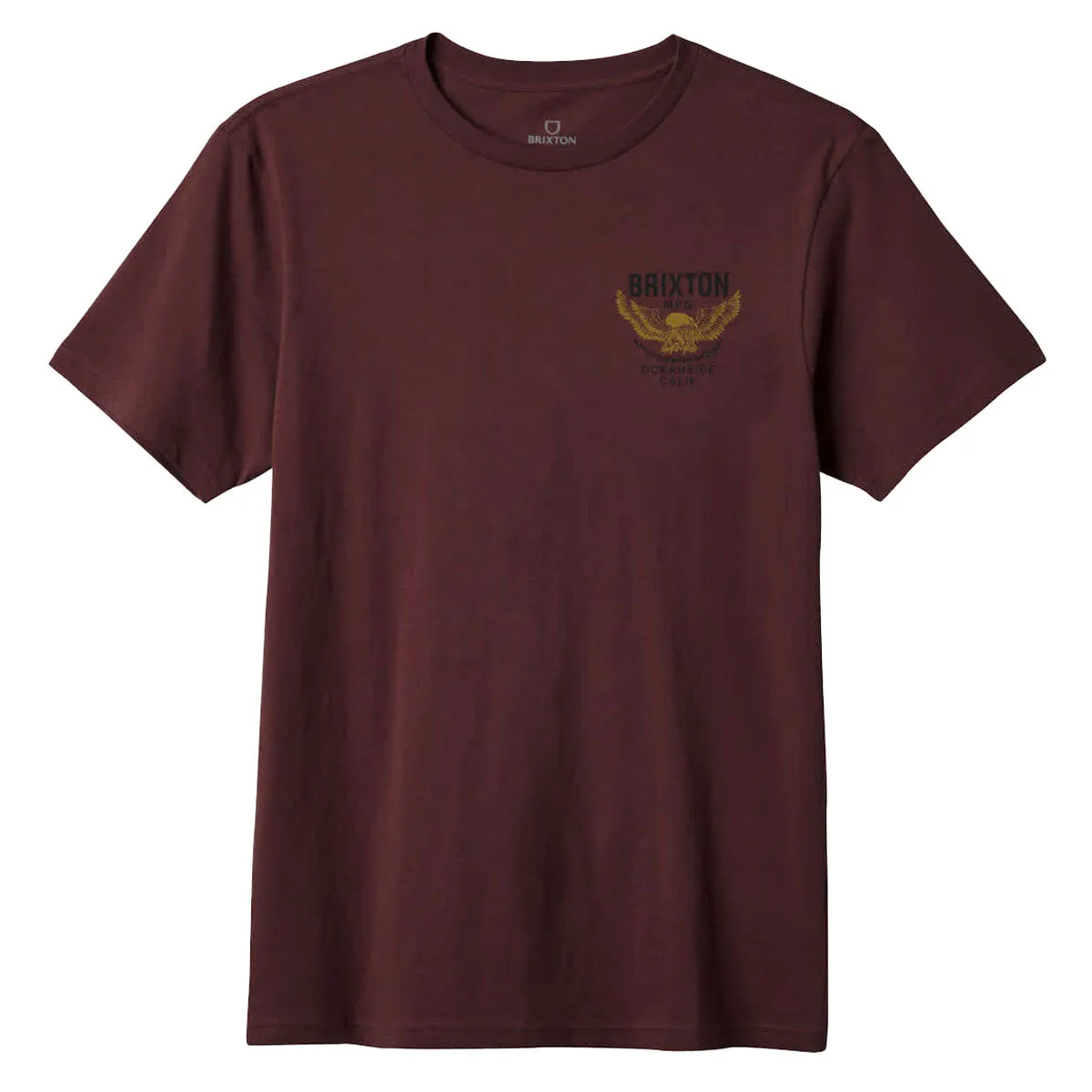 Brixton Waller T-Shirt - Port Worn Wash sold by CCS product image thumbnail 2