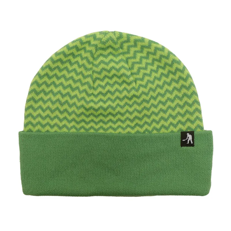 Passport Organic Cotton Zig Zag Beanie - Moss sold by CCS
