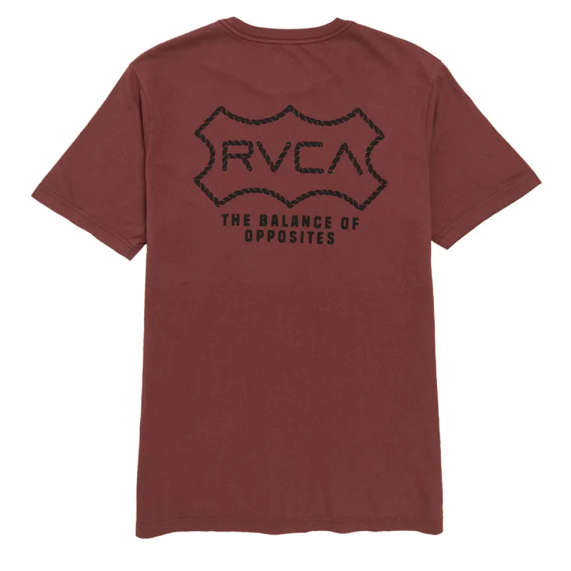 RVCA Genuine T-Shirt - Red Earth sold by CCS