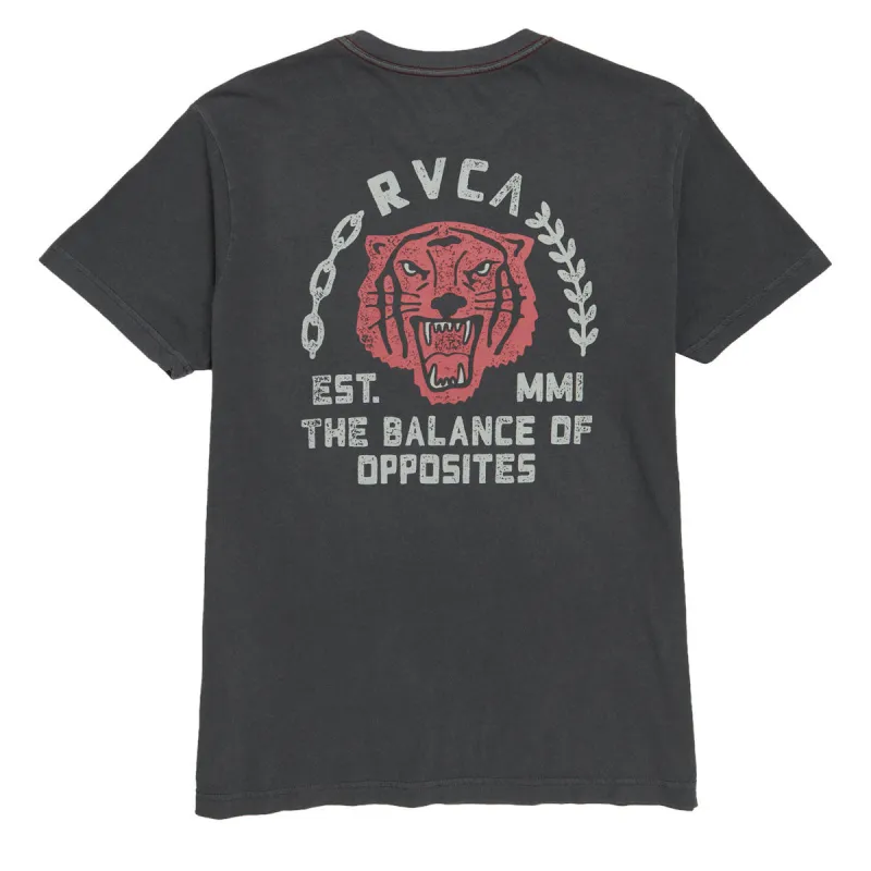 RVCA Squadron T-Shirt - Pirate Black sold by CCS