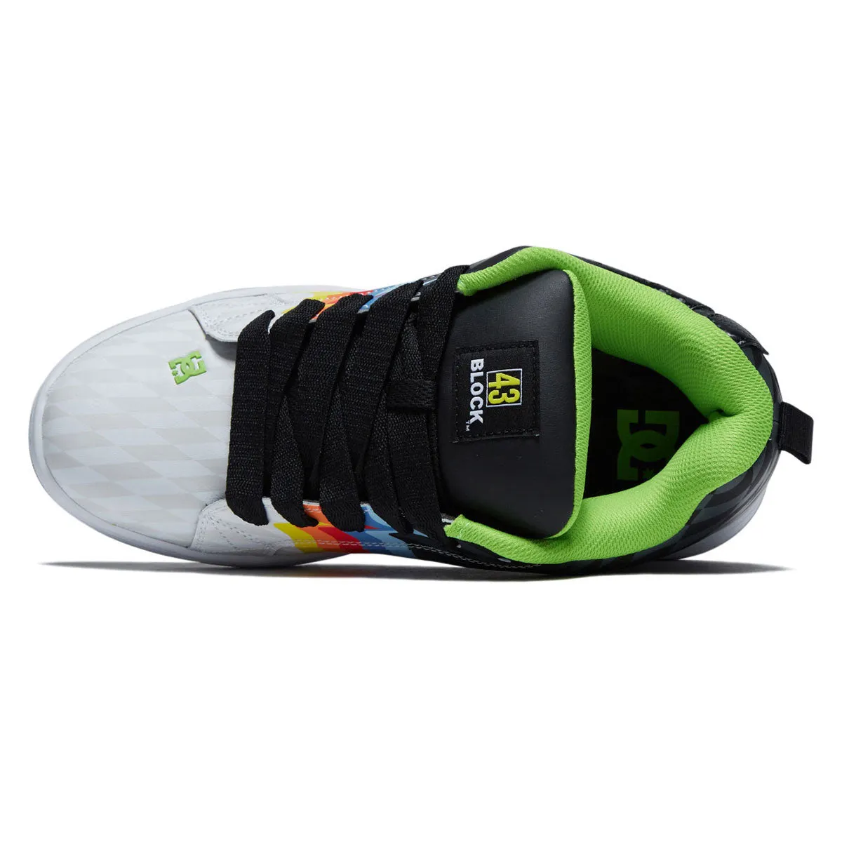 DC x 43i Court Graffik Shoes - Black/White/Multi sold by CCS product image thumbnail 3