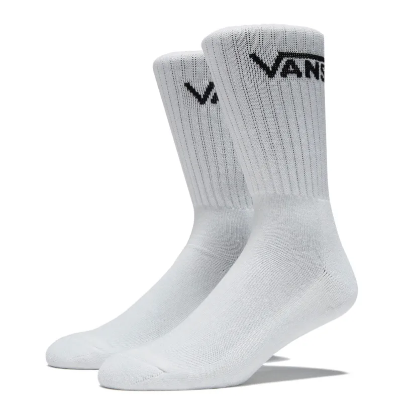 Vans Classic Crew 6 Pack Of Socks - White made by Vans