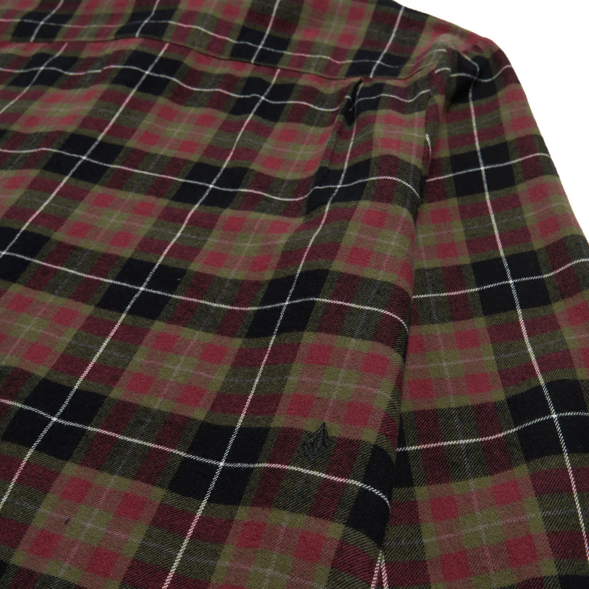 Volcom Caden Plaid Long Sleeve Shirt - Black 2025 sold by CCS product image thumbnail 4