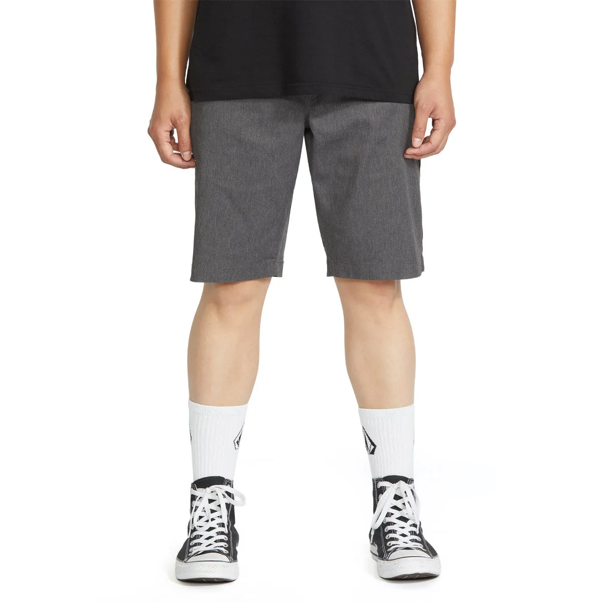 Volcom Frickin Modern Stretch 21 Shorts - Charcoal Heather 2025 sold by CCS product image thumbnail 2