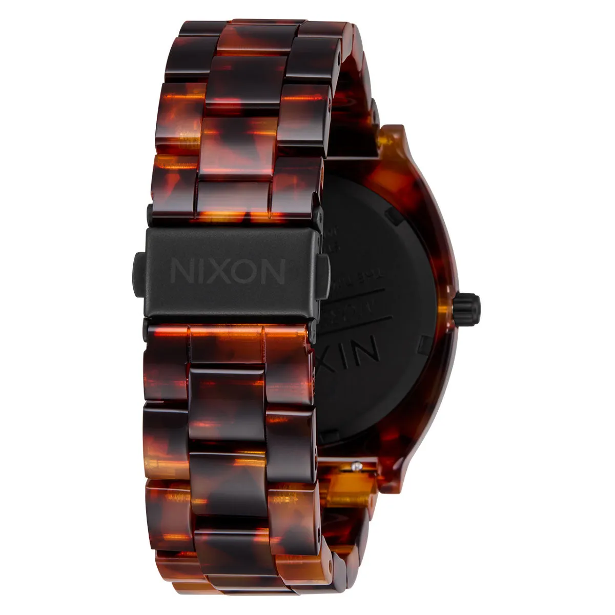 Nixon Time Teller Acetate Watch - Tortoise/Oxblood sold by CCS product image thumbnail 4