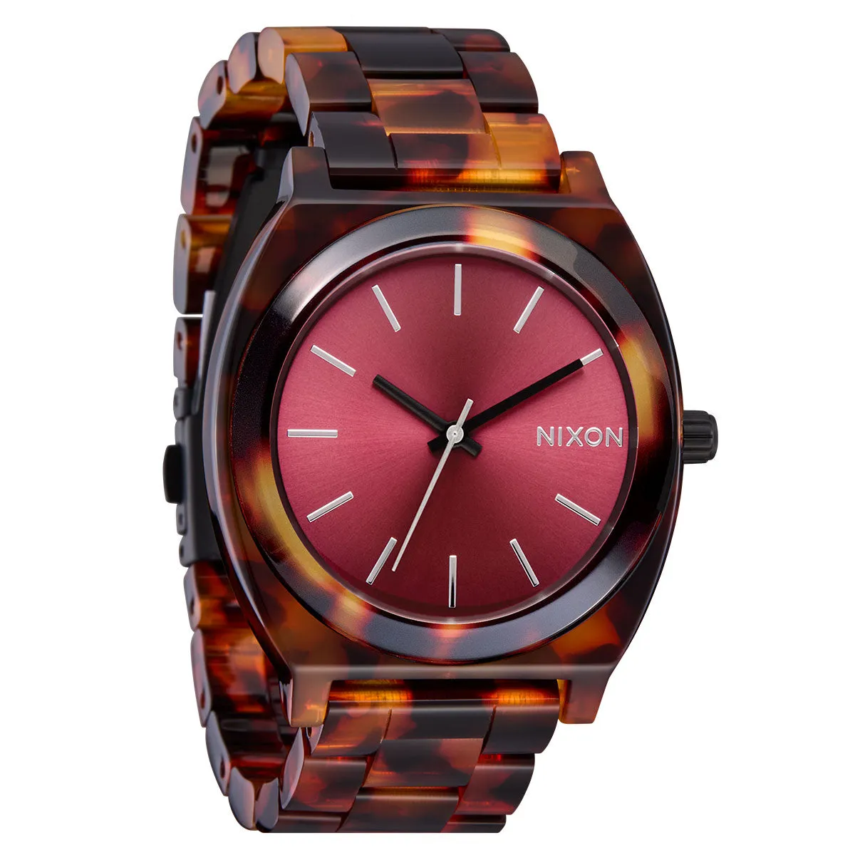 Nixon Time Teller Acetate Watch - Tortoise/Oxblood sold by CCS product image thumbnail 2