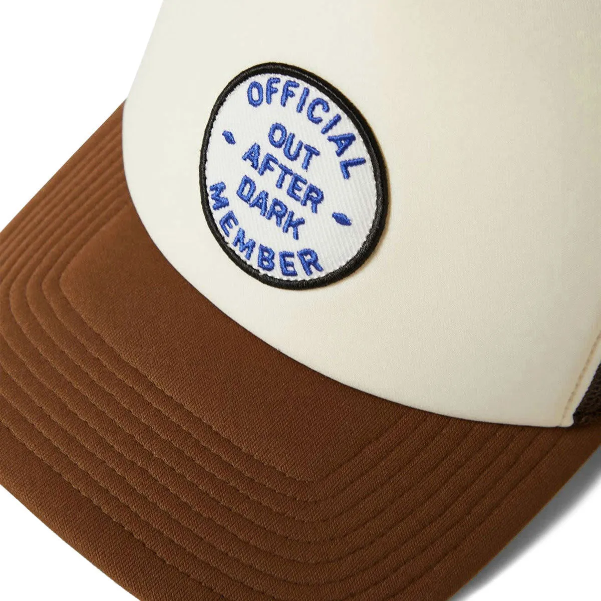 Brixton Out After Dark Np Hp Trucker Hat - Pinecone Brown/Whitecap sold by CCS product image thumbnail 3