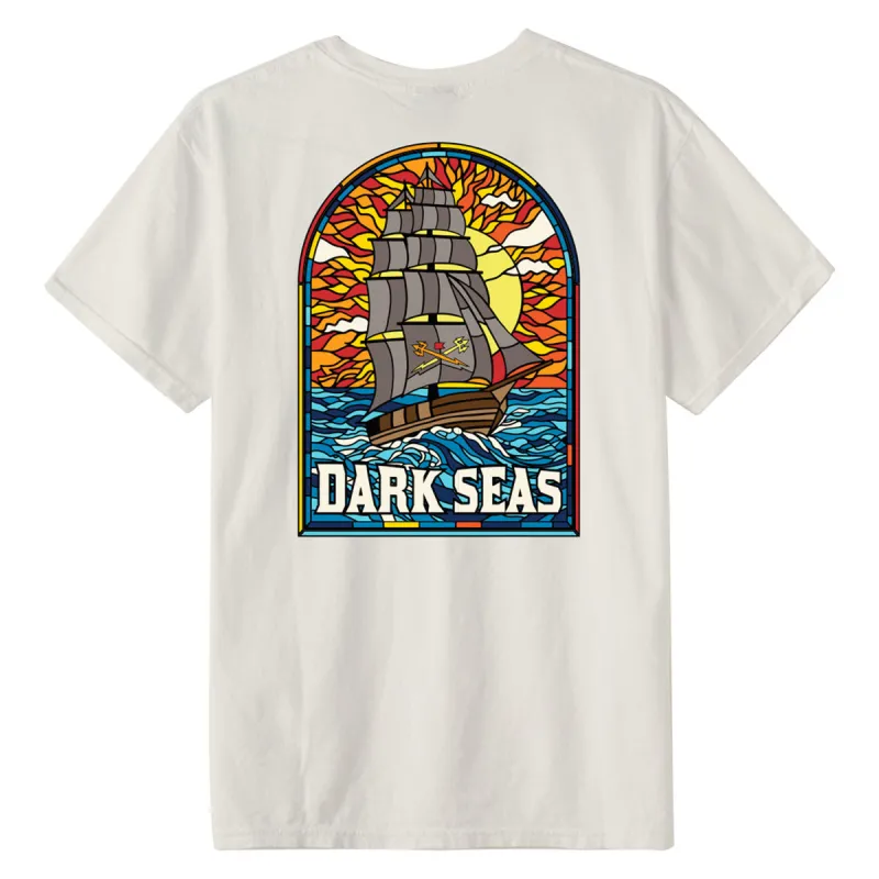 Dark Seas Sailors Sun T-Shirt - Antique White sold by CCS