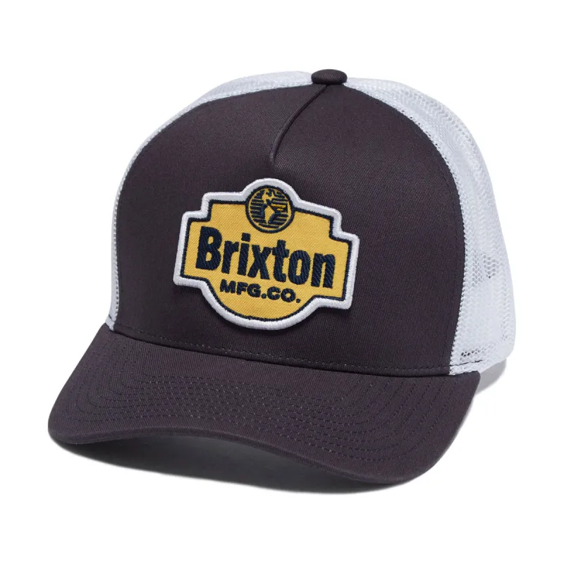 Brixton International C Np Mp Trucker Hat - Mood Indigo/White sold by CCS