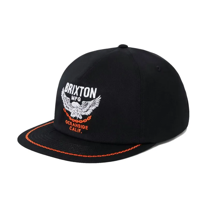Brixton Waller Hp Snapback Hat - Black sold by CCS