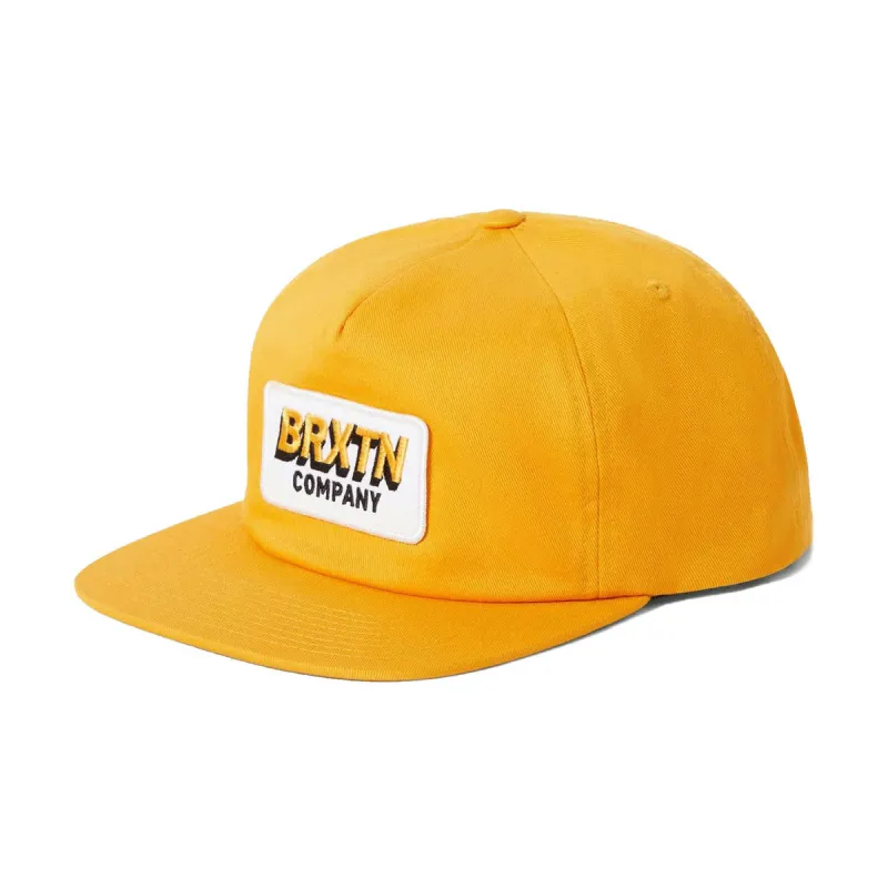 Brixton Payment Mp Snapback Hat - Spruce Yellow sold by CCS