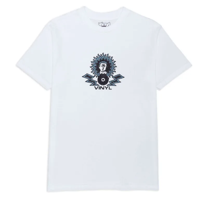 Vinyl Sunshine T-Shirt - White sold by CCS