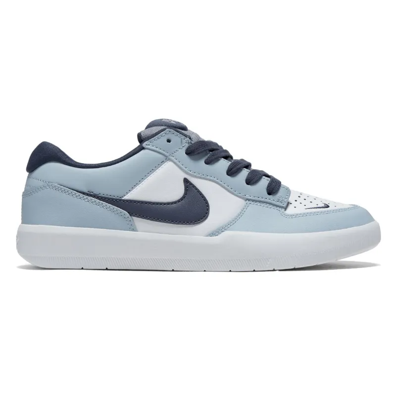 Nike SB Force 58 Premium Shoes - White/Thunder Blue/Ashen Slate sold by CCS