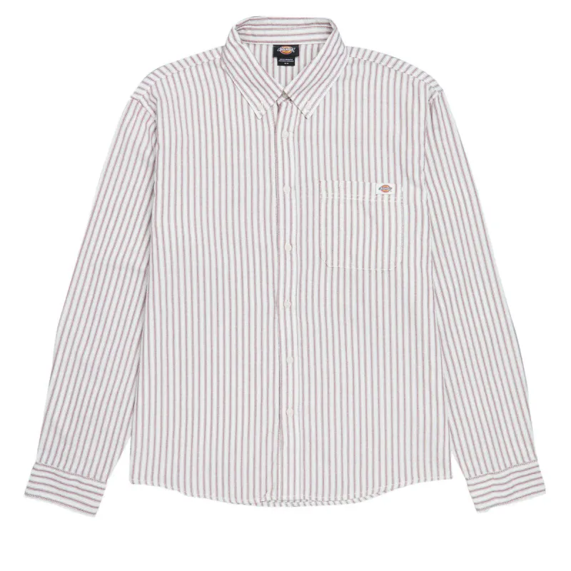 Dickies Gallatin Long Sleeve Shirt - Egret sold by CCS