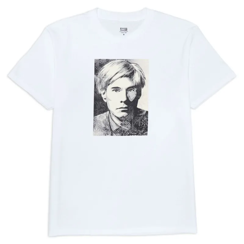 Obey Warhol T-Shirt - White sold by CCS