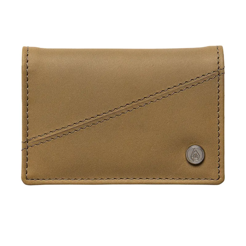 Volcom Straight Up Cardholder Wallet - Ermine sold by CCS
