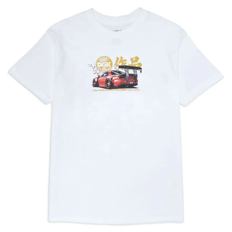 DGK Beauty And The Beast T-Shirt - White made by CCS