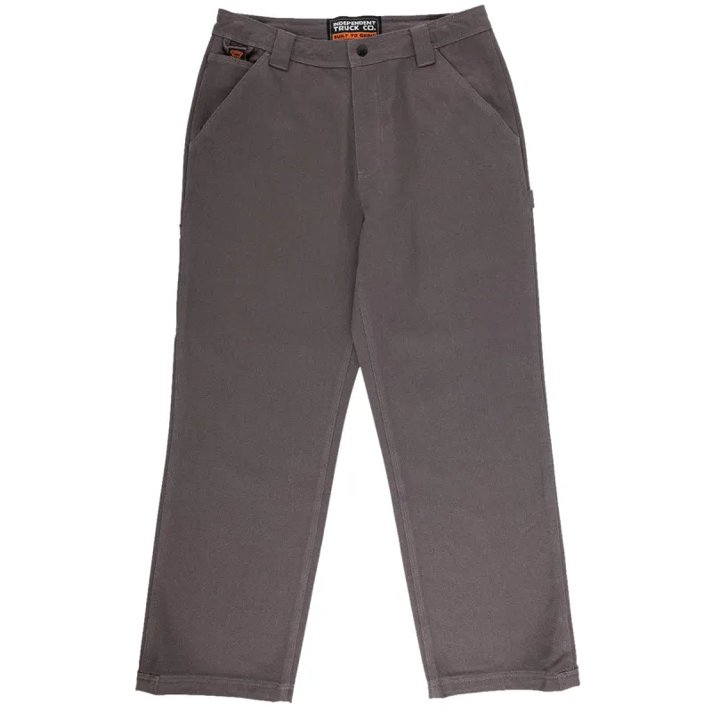 Independent Built To Grind Utility Pants - Pewter sold by CCS