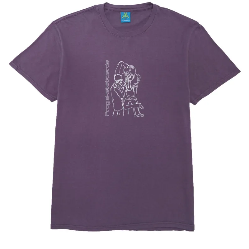 Frog Make Up Artist T-Shirt - Old Purple sold by CCS
