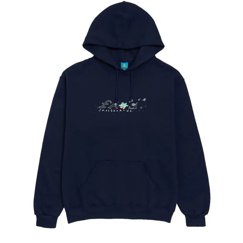 Frog Happy Dirty Frog Hoodie - Navy sold by CCS